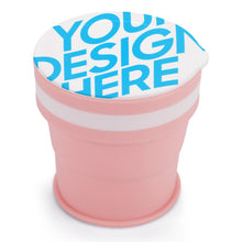 Cargar imagen en el visor de la galería, Taza Botella de agua plegable de silicona para niños  JJ0520063 Personalizado Personalizada con Foto, Texto o Logo
