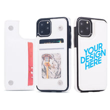 Cargar imagen en el visor de la galería, Funda TPU cuero para iPhone 11 PRO Personalizado de Fotos o Textos
