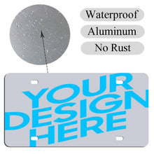 Cargar imagen en el visor de la galería, Placa de auto coche Marcos de Aluminio para placa de matrícula 15 x 30 3C0702000 Personalizado Personalizada con Foto, Texto o Logo
