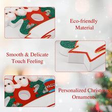 Cargar imagen en el visor de la galería, Decoración de navidad Colgante de árbol de Navidad GY0902039 Personalizada con Foto, Texto o Logo
