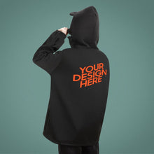 Cargar imagen en el visor de la galería, Sudadera de Rana Manga Larga con Capucha de Cremallera para mujer hombre NZ2205106 Personalizada Impresión a doble cara con Foto Logo Patrón Texto
