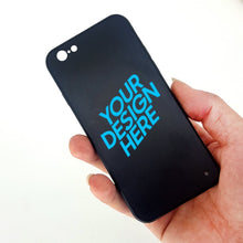 Cargar imagen en el visor de la galería, Funda del Móvil de Cristal y TPU para iPhone 6S con Diseño Personalizado de Tus Fotos o Nombres
