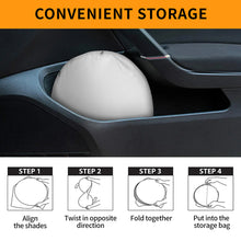 Cargar imagen en el visor de la galería, Parasoles Plegables Universales (un Par) para Parabrisas Delantero de Coche SUV Camiones QC1104037 Personalizados Impresion Completa de Una Imagen con Foto Logo Patrón Texto
