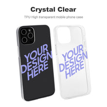 Cargar imagen en el visor de la galería, Funda Transparente para Móvil Apple Serie 12 Carcasa de Teléfono para iPhone 12 Mini / iPhone 12 / iPhone 12 Pro / iPhone 12 Pro Max 3C0705079 Personalizada Impresion Completa de Una Imagen con Foto Logo Patrón Texto
