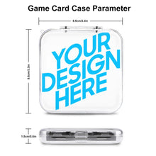 Cargar imagen en el visor de la galería, Estuche de Almacenamiento de Tarjeta de Juego 12 Bits / Caja de Tarjeta de Juego papa Nintendo Switch 3C0721001 Personalizada con Impresión Completa de Una Imagen con Foto Logo Patrón Texto
