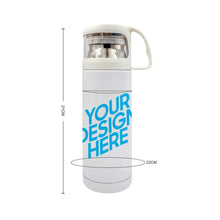 Cargar imagen en el visor de la galería, Taza Termo con Tapa de Acero Inoxidable con Impresión UV de Diseño Personalizado Personalizada con Tus Fotos o Textos
