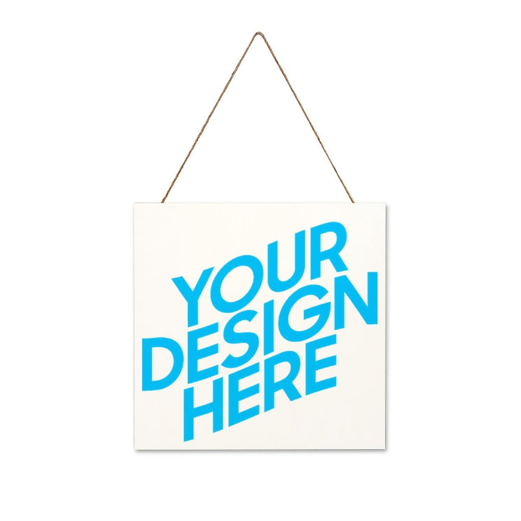 Cartel de Madera con Impresión Directa UV de Diseño Personalizado con Tus Patrones o Textos