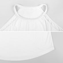 Cargar imagen en el visor de la galería, Chaleco Camiseta sin mangas de tirante escote redondo para mujer YK Personalidado con estampado de múltiples imágenes con Foto Logo Patrón Texto

