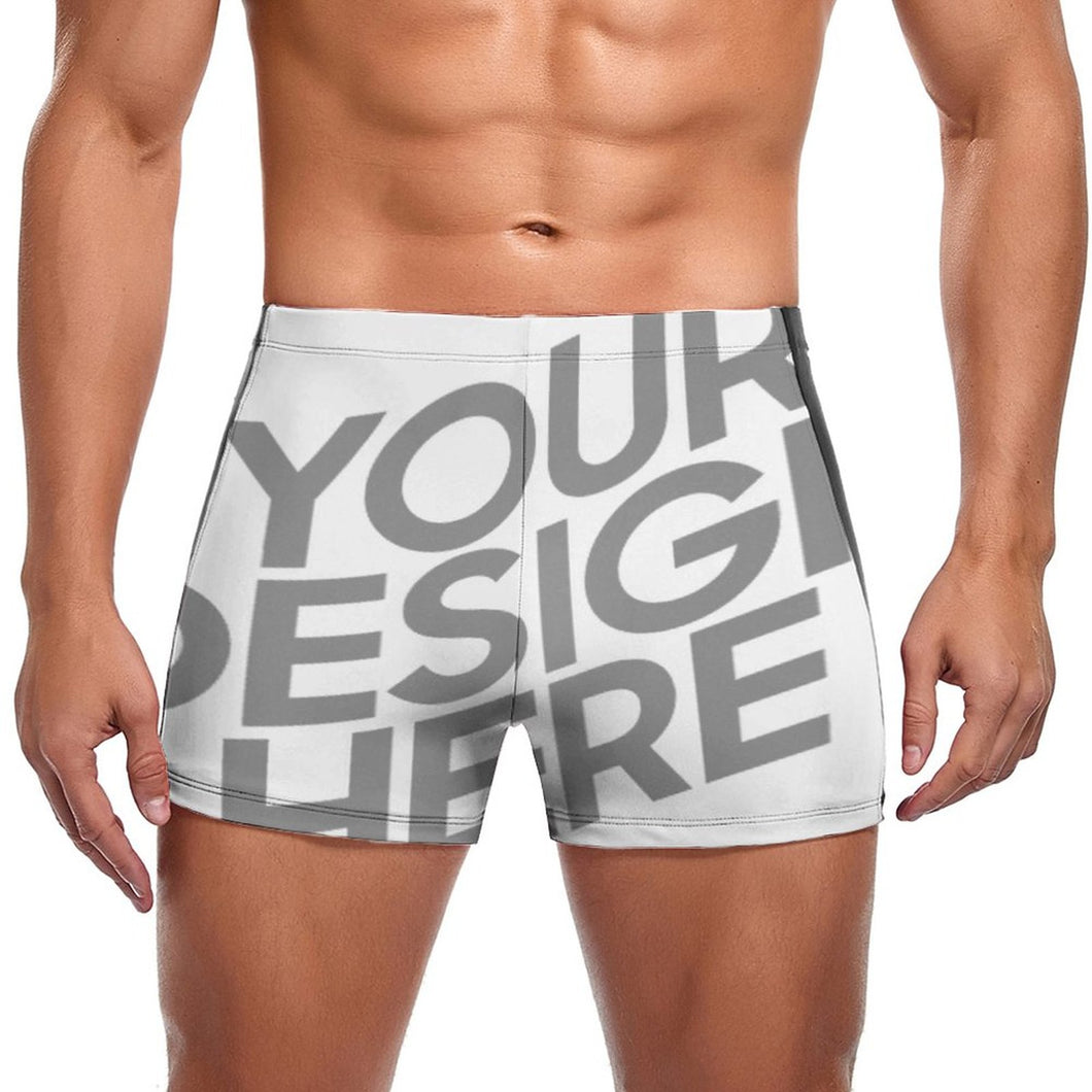 Pantalones Cortos de Playa / Bañador de Natación / Traje de Baño para Hombre DN003 Personalizados con Impresión Completa de una  imagen con Foto Logo Patrón Texto