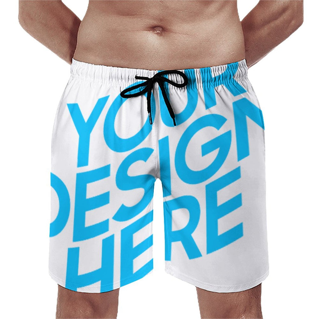 Pantalones cortos de playa con bolsillos de verano para hombre FS0815005 Personalizados con Impresión Completa con Foto Logo Patrón Texto