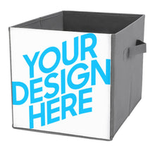 Cargar imagen en el visor de la galería, Caja de Almacenaje Plegable con Diseño Personalizado Personalizada de Tus Textos o Fotos
