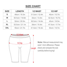 Cargar imagen en el visor de la galería, Pantalones de Yoga Cintura Alta Leggings de Yoga 1/2 para Mujer Y011B Personalizados con Impresión Completa de múltiples imágenes con Foto Logo Patrón Texto
