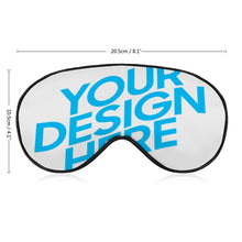 Cargar imagen en el visor de la galería, Venda para Ojos de Poliéster con Impresión Térmica de Diseño Personalizado Personalizada con Tu Foto o Nombre
