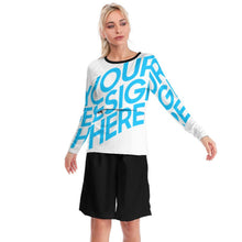 Cargar imagen en el visor de la galería, Camiseta de Lactancia de Manga Larga para Mujer SY011 Personalizada con Impresión Completa con Foto Logo Patrón Texto
