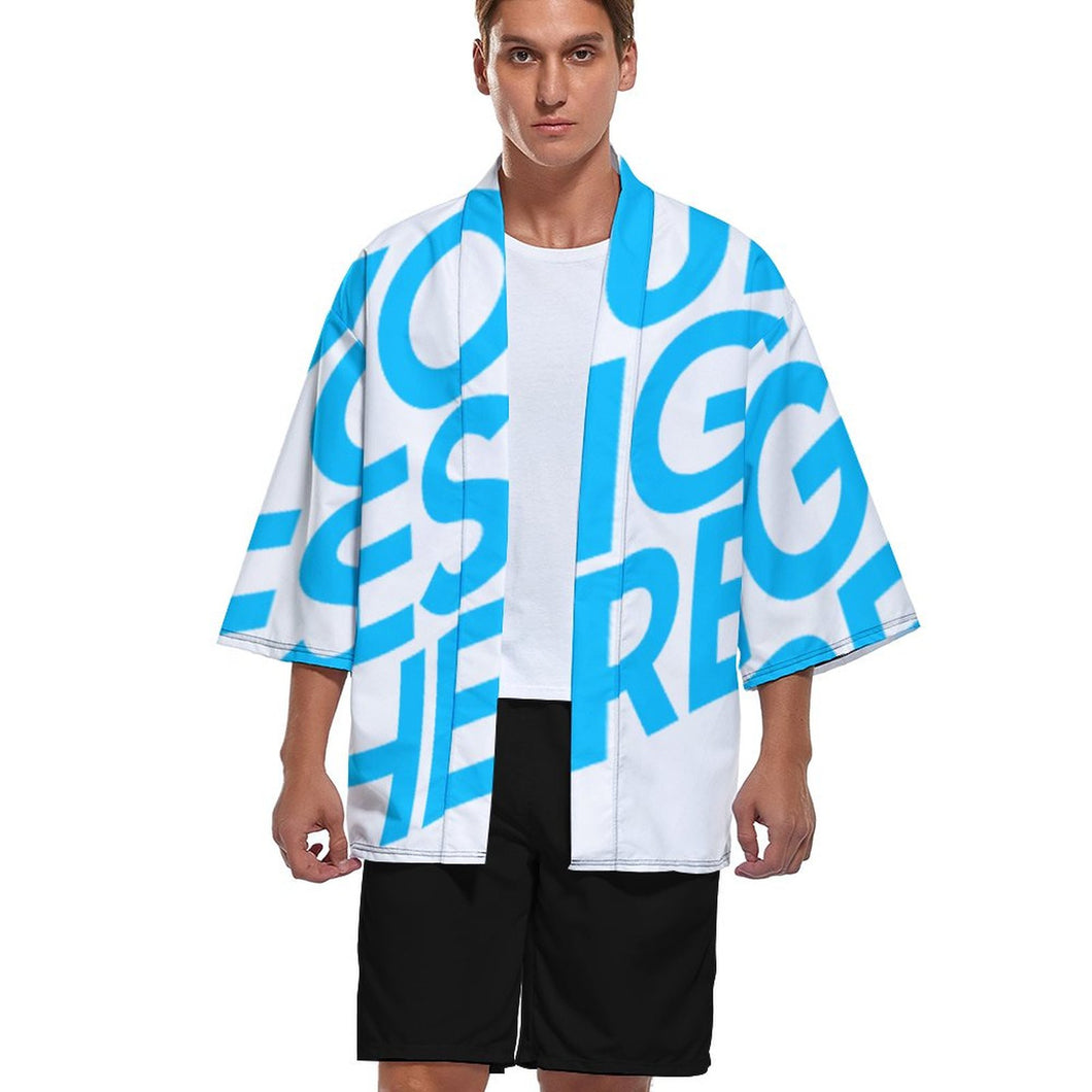 Chaqueta / Camisa estilo kimono de moda para hombre ZS904 Personalizada con Impresión Completa con Foto Logo Patrón Texto